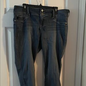 Torrid Dark Blue Skinny Jeans